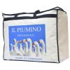 Piumino d'oca matrimoniale siesta borsa