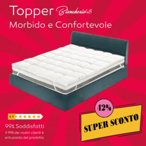 Topper sconto 42%