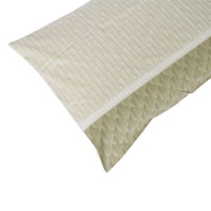 Lenzuola singole regina beige federa