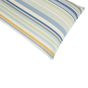 Completo lenzuola singole stripe 4 federa